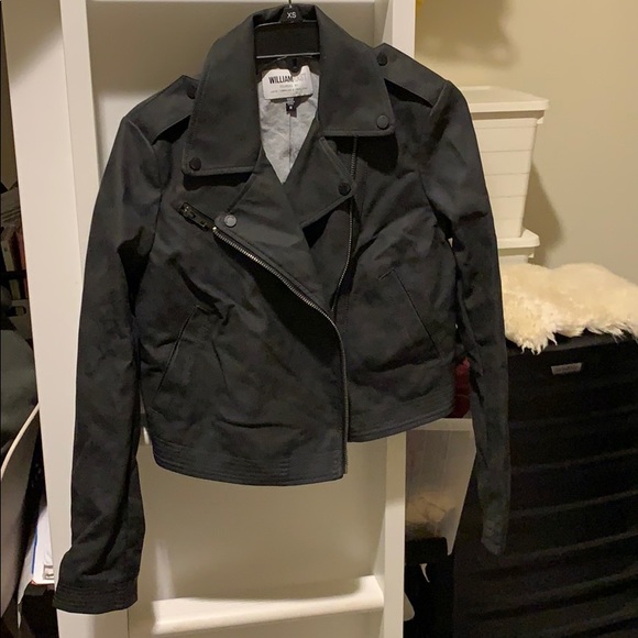 William Rast Faux leather jacket size M - Picture 1 of 5
